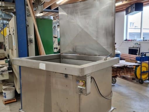 Magnus RVS Spoelbak met Verwarming – Industriële Dompelbak 6,5 kW met Deksel