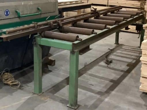 Zware aanvoer rollenbaan