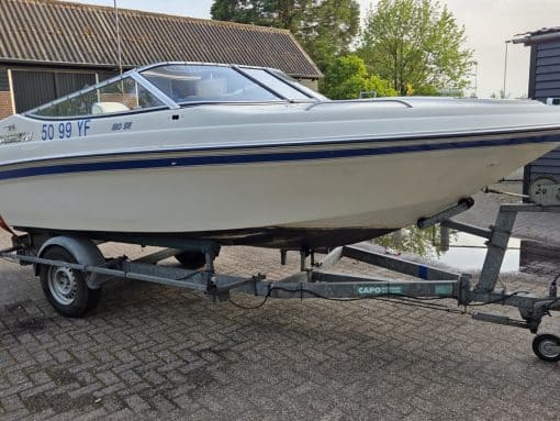 Sportboot met Yamaha 3.0L Motor – Inclusief Trailer, Zomer- en Winterzeil