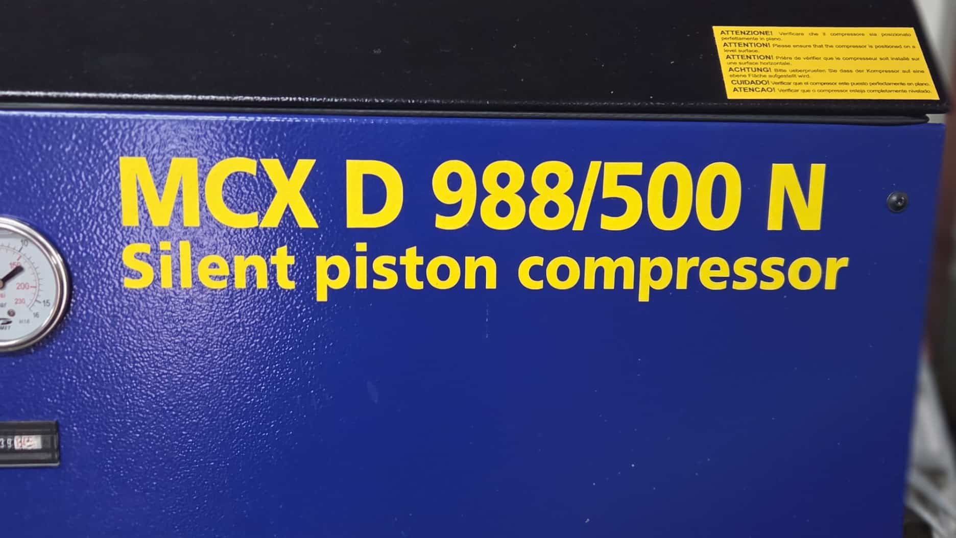 Michelin MCXD 988/500 N Geluidgedempte Compressor 10 PK – 500 Liter – Met Koeldroger - Afbeelding 7
